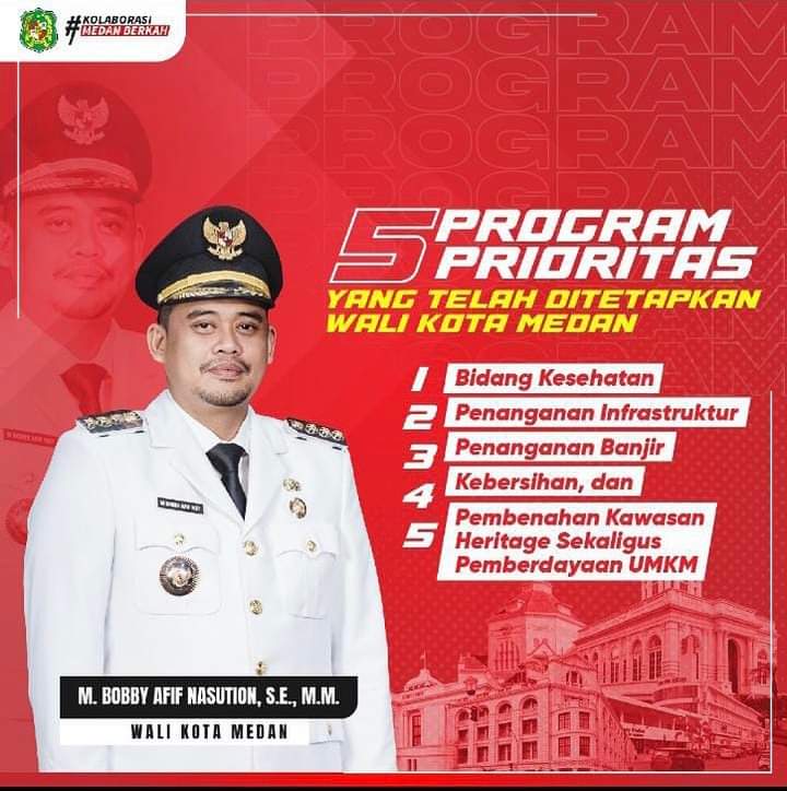 5 Program Prioritas oleh Bapak Walikota Medan